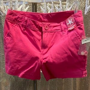 J KHAKI Pink Casual Stretch Shorts